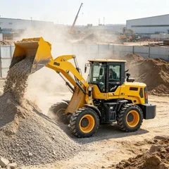 SHENTUI-936-wheel-loader-1.5-ton-front-view