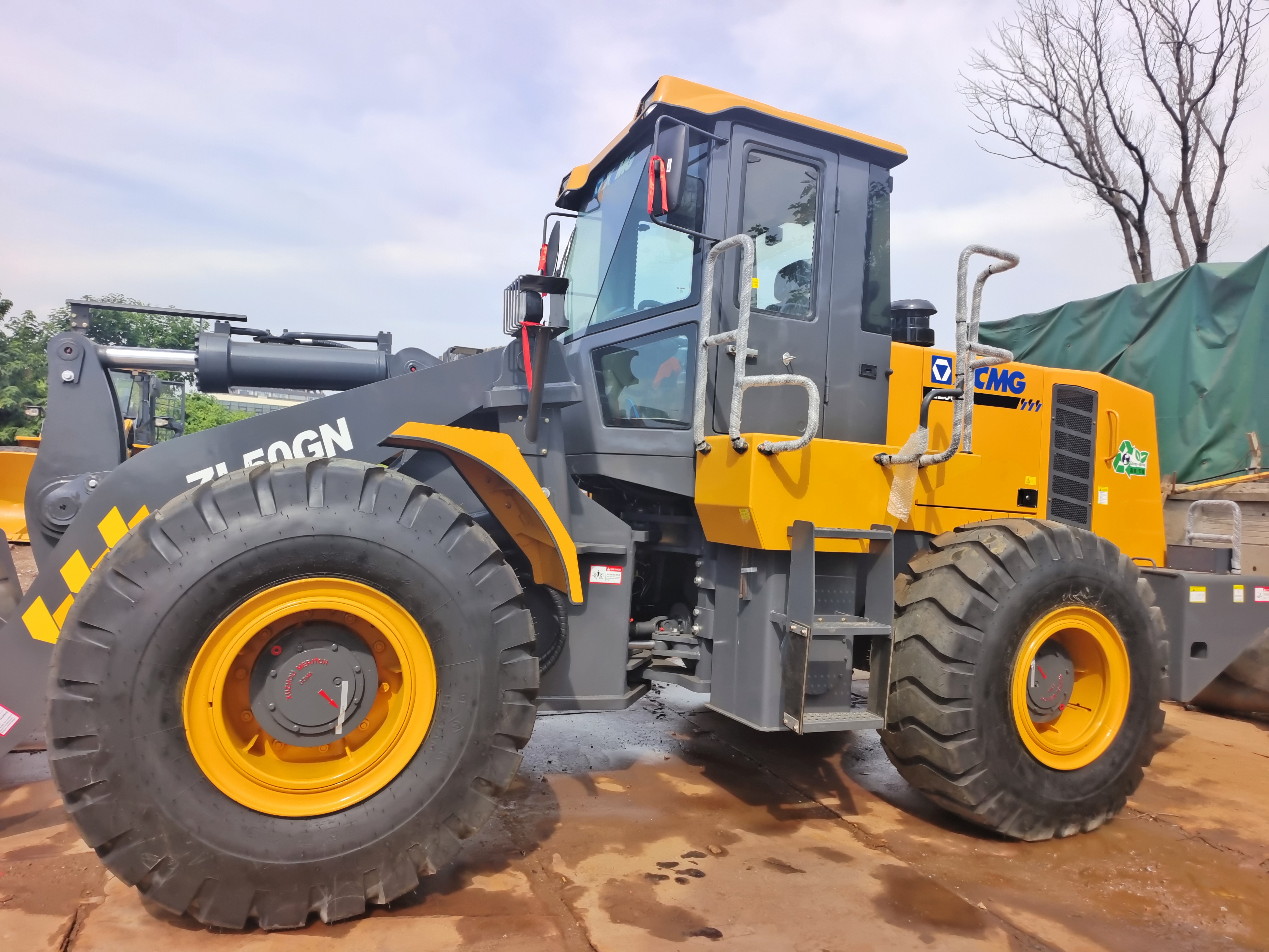 New China Mini Wheel Loader 5 Ton XCMG Zl50gn with 3.0m3 Rock Bucket