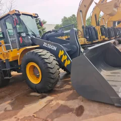 New China Mini Wheel Loader 5 Ton XCMG Zl50gn with 3.0m3 Rock Bucket