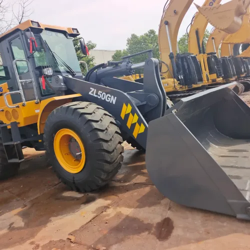 New China Mini Wheel Loader 5 Ton XCMG Zl50gn with 3.0m3 Rock Bucket