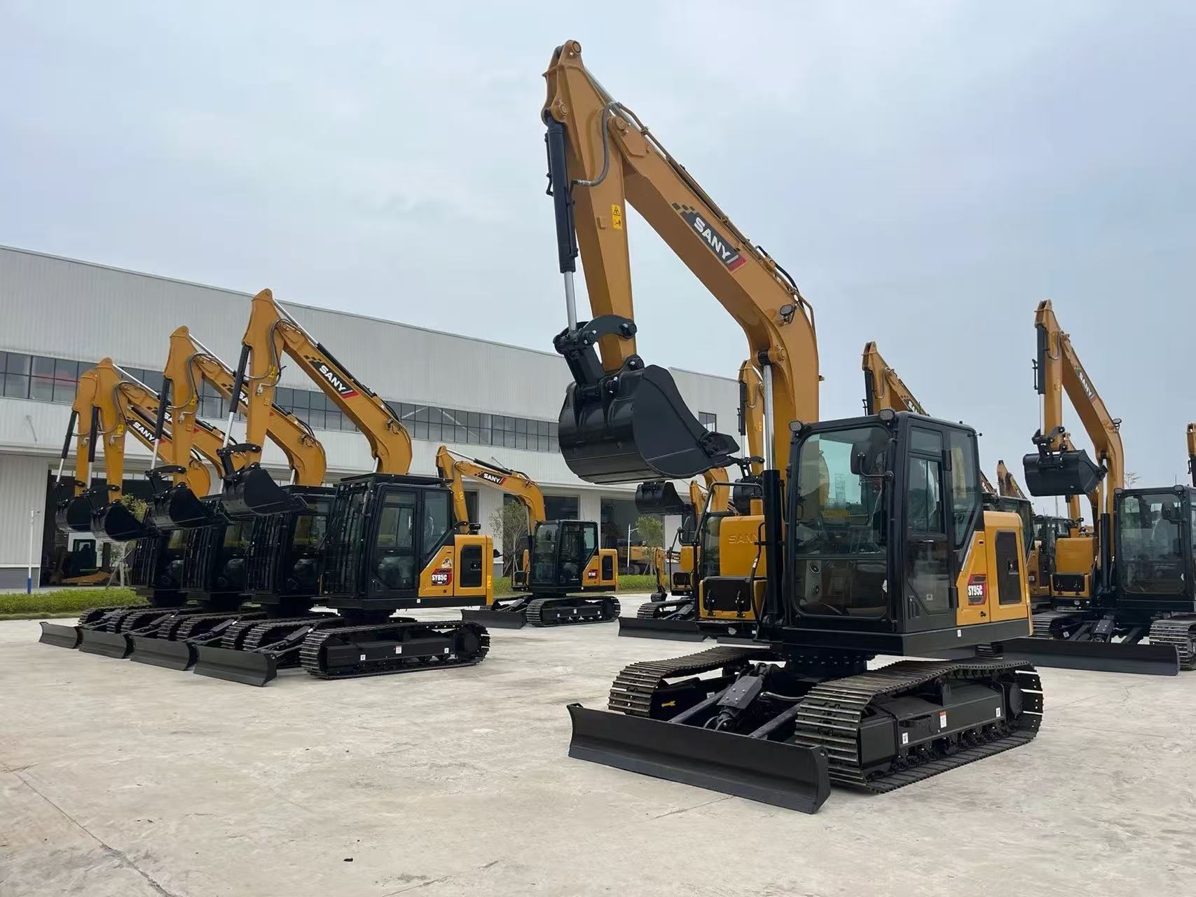 Refurbished Sany SY215C Crawler Excavator