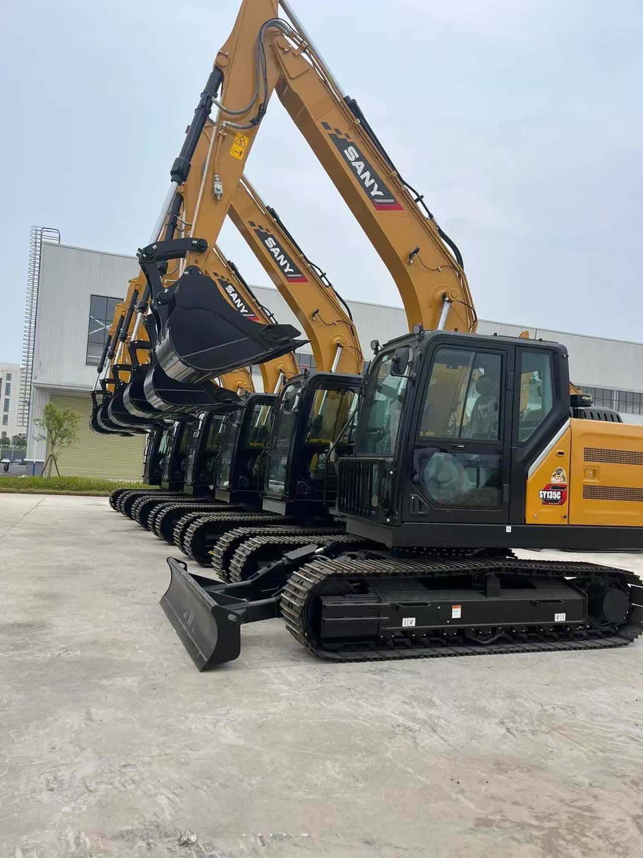 Refurbished Sany SY215C Crawler Excavator