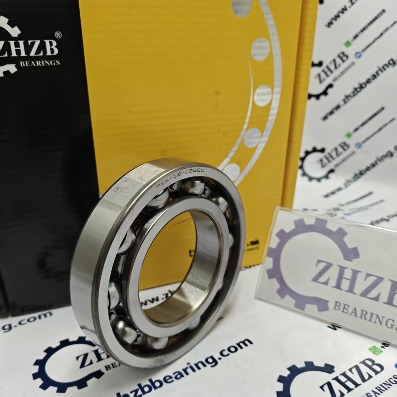 714-12-19380 Deep Groove Ball Bearing for Komatsu Bulldozer D155 D275A-5 Replacement Spare Parts