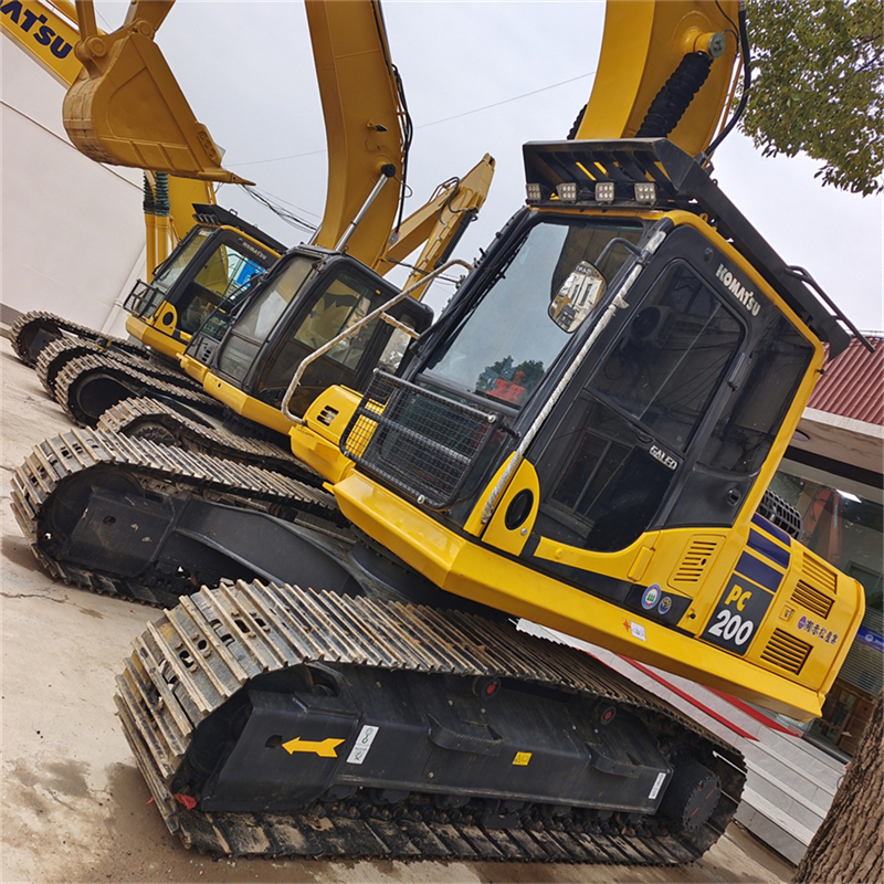 Excavadora Usada komatsu PC200-8 Excavator Used Cat Excavator for Sale Used Digger Secondhand 20t Excavator for Sale