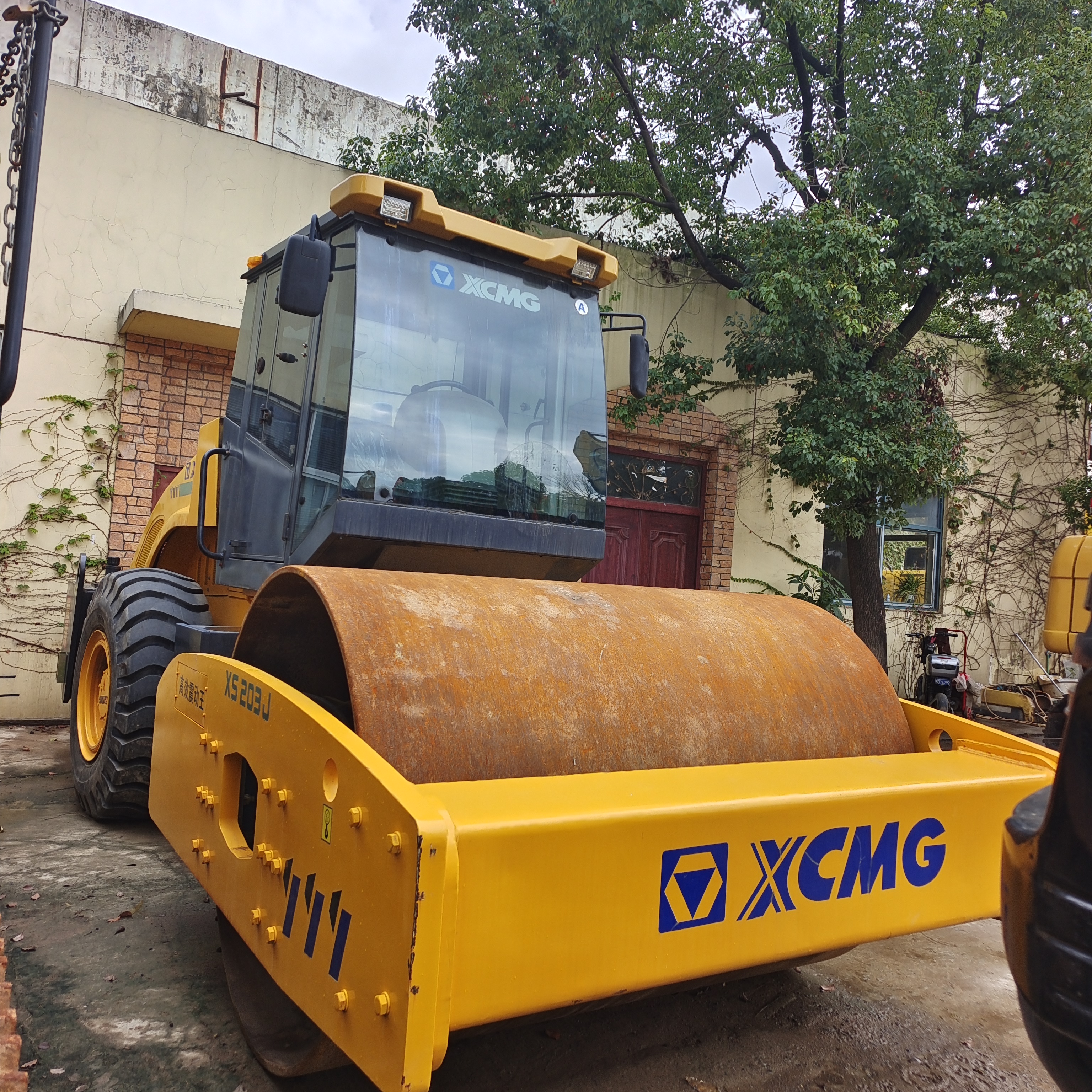 XCMG Official Manufacturer Used Road Machine Xs223j 18ton Single Drum Road Roller Second Hand