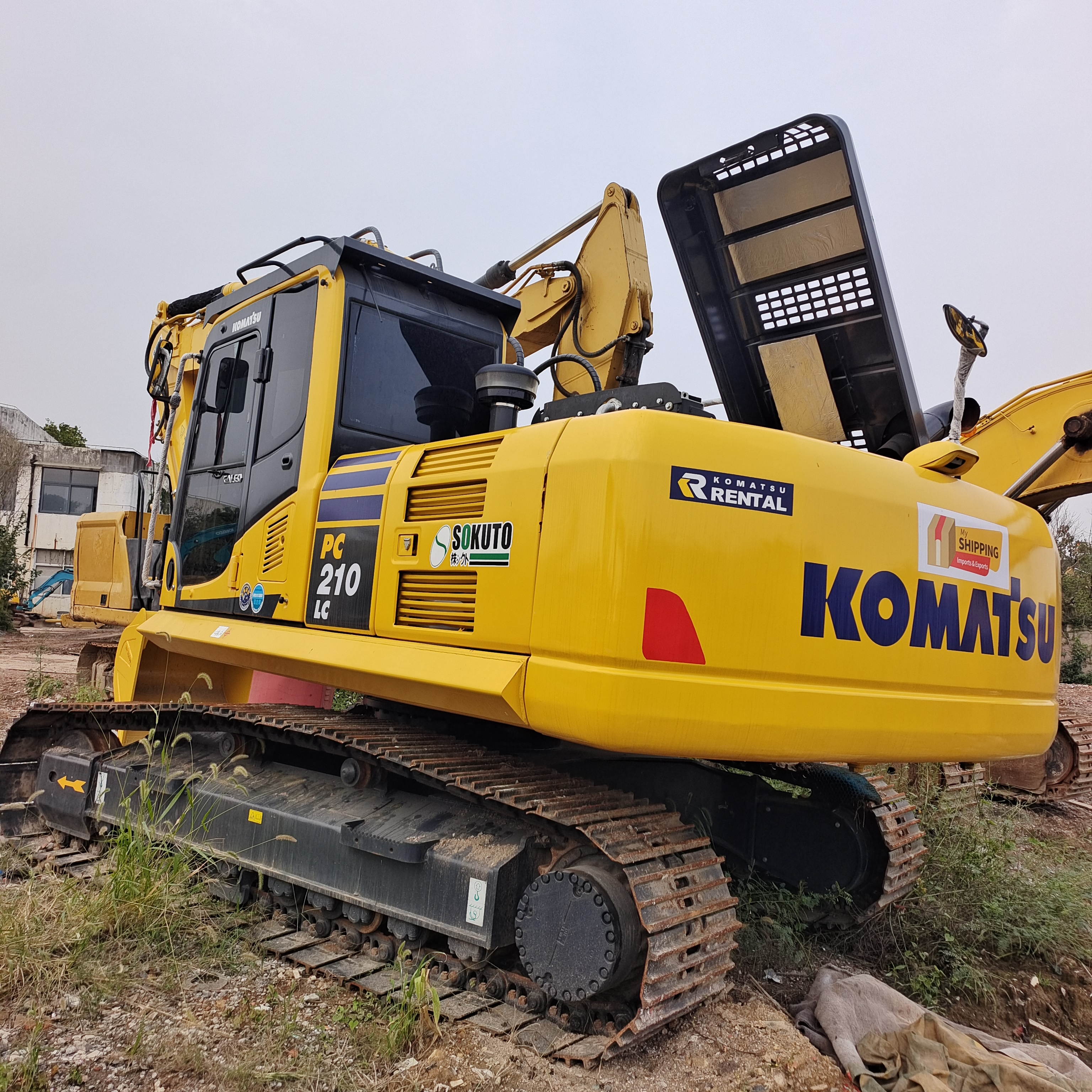 Global Delivery Crawler Hydraulic Used Excavator Machine KOMATSU PC210-8 Used Digger Second Hand Excavator PC210-7 220-8 Available Cheap Price