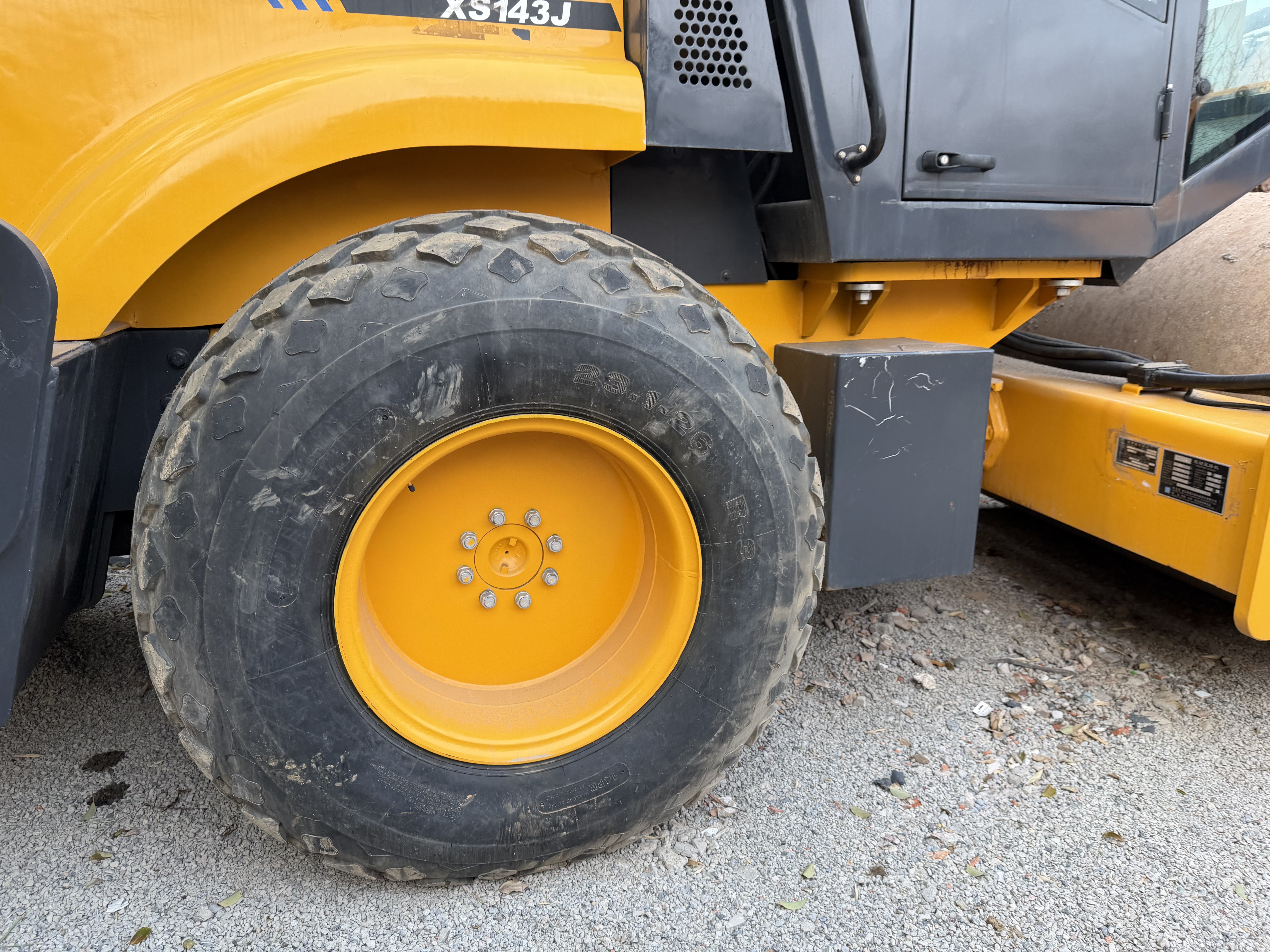 XCMG Official Manufacturer Used Road Machine Xs143j 18ton Single Drum Road Roller Second Hand