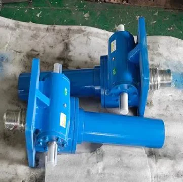 Heavy duty SWL spiral screw lift 100T load-bearing carbon steel material metallurgical equipment lifting special