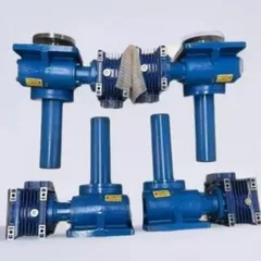 SWL worm gear screw elevator spiral ball screw lifting mechanism gear synchronous elevator