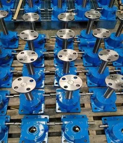 Heavy duty SWL spiral screw lift 100T load-bearing carbon steel material metallurgical equipment lifting special