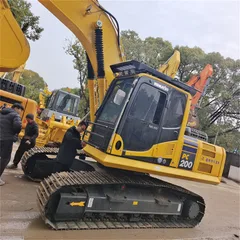 Excavadora Usada komatsu PC200-8 Excavator Used Cat Excavator for Sale Used Digger Secondhand 20t Excavator for Sale