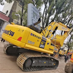 Excavadora Usada komatsu PC200-8 Excavator Used Cat Excavator for Sale Used Digger Secondhand 20t Excavator for Sale