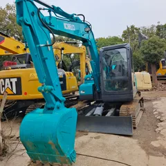 Original Used Kobelco SK75 Crawler Excavator 30tons Model SK140 SK200-8for Sale