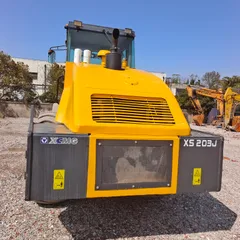 Máquina Compactadora de Acero XCMG Usada Xs203j China 18 Tonelada Rodillo Vibratorio de Tambor Simple de Segunda Mano
