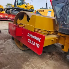 Dynapal Steel Used Compactor Machine CA251D   Single Drum Vibratory Road Roller Second Hand