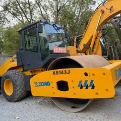 XCMG Official Manufacturer Used Road Machine Xs143j 18ton Single Drum Road Roller Second Hand