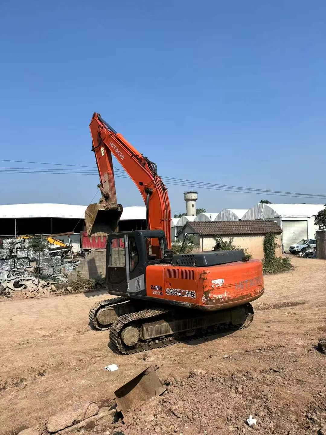 Low Price Used Hitachi ZAXIS200-3G in Shanghai for Sale