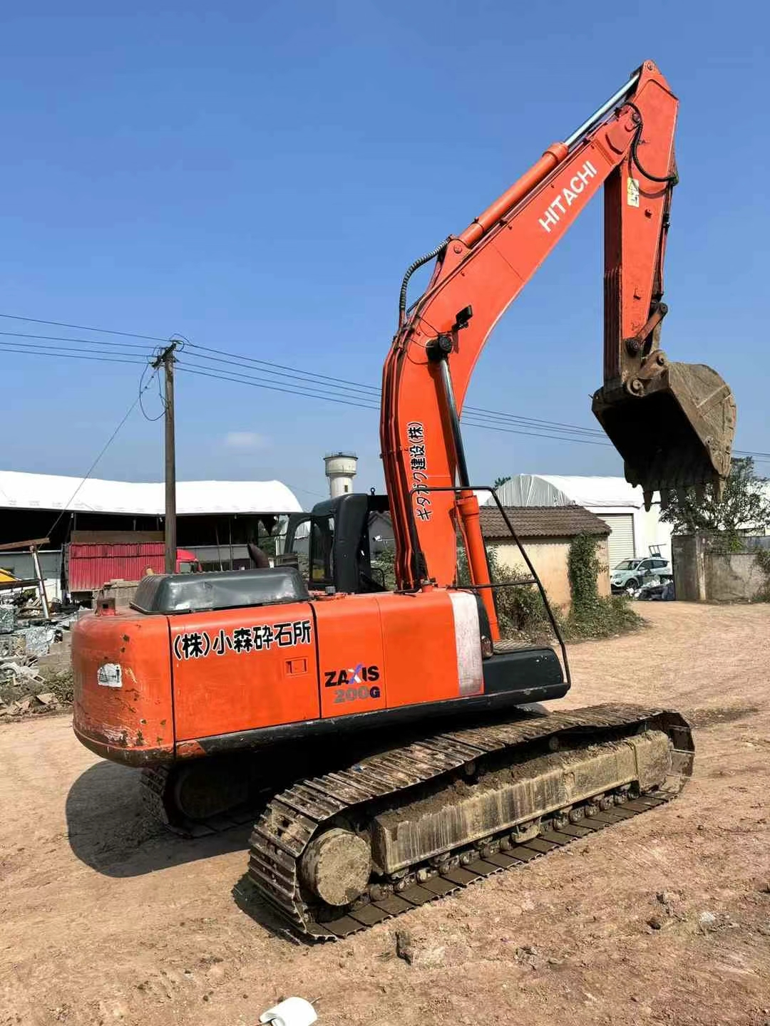 Low Price Used Hitachi ZAXIS200-3G in Shanghai for Sale