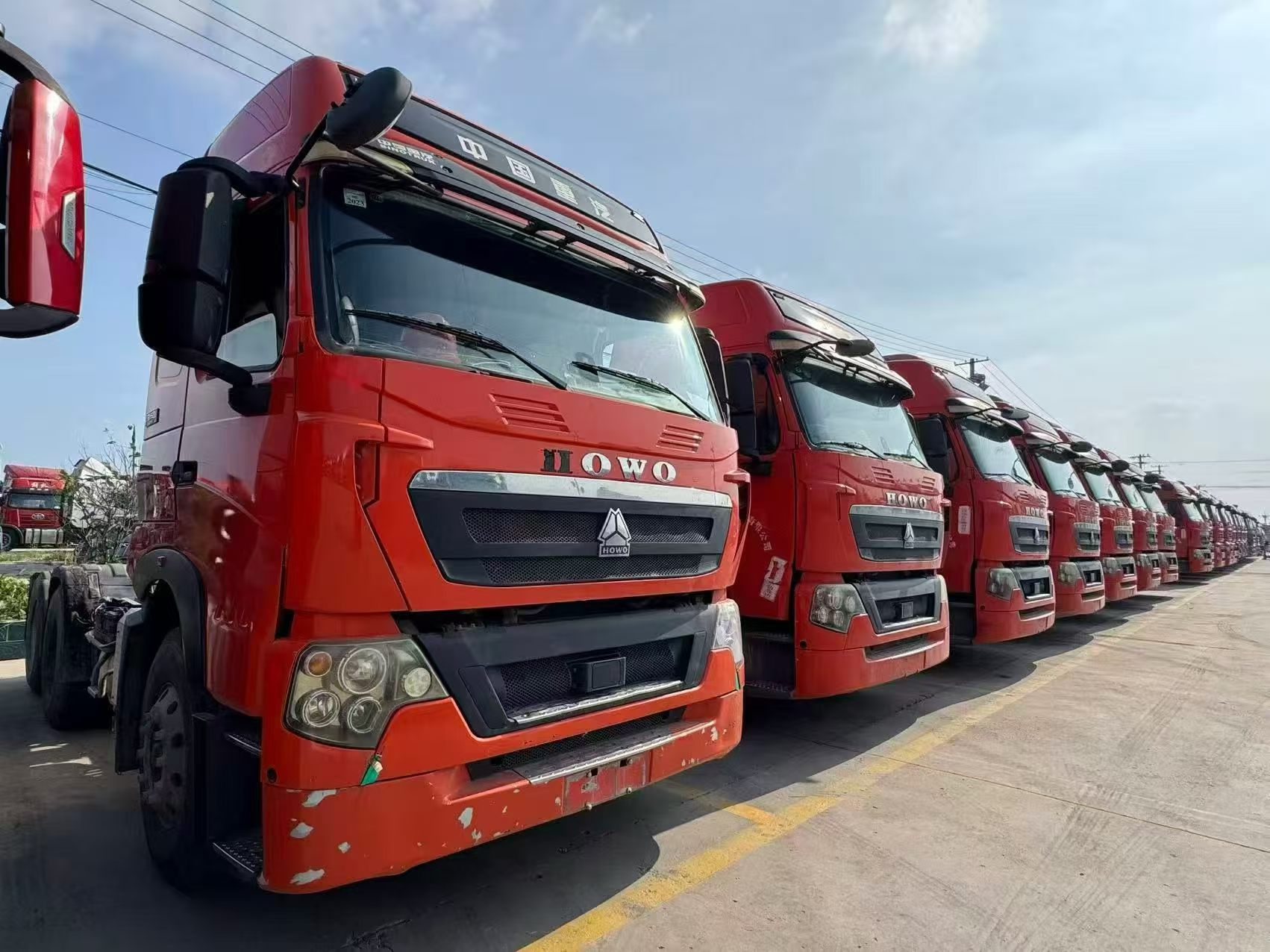 Latest arrivals: 5 Heavy Duty Truck HOWO T7H, 460 horsepower