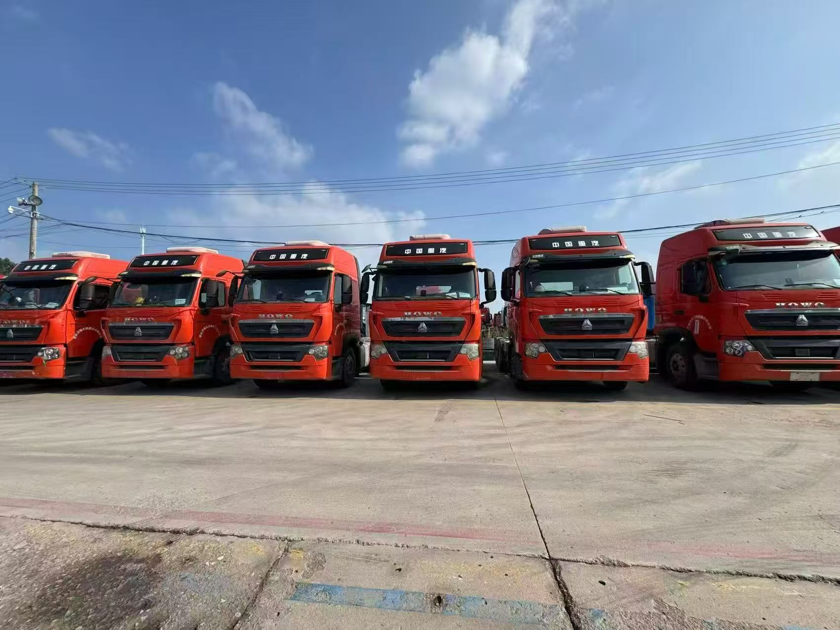 Latest arrivals: 5 Heavy Duty Truck HOWO T7H, 460 horsepower
