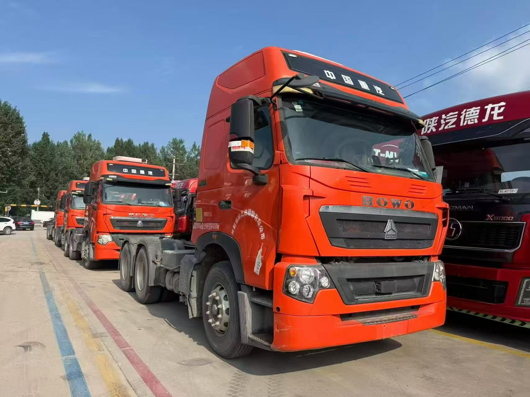 Latest arrivals: 5 Heavy Duty Truck HOWO T7H, 460 horsepower