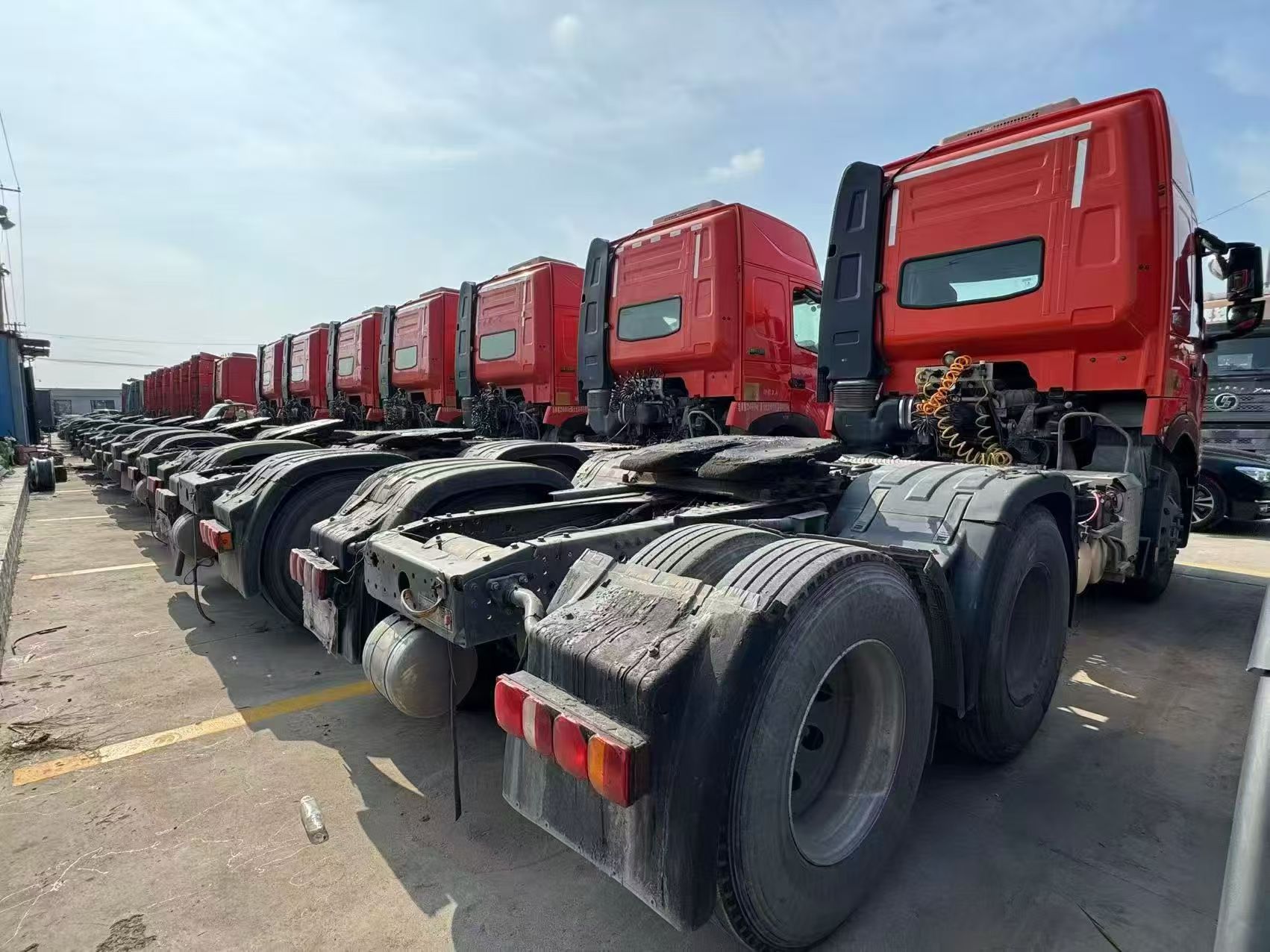 Latest arrivals: 5 Heavy Duty Truck HOWO T7H, 460 horsepower