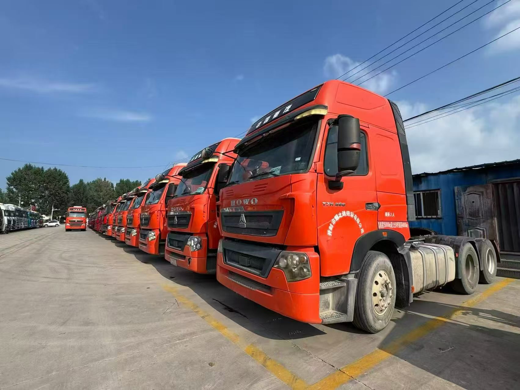 Latest arrivals: 5 Heavy Duty Truck HOWO T7H, 460 horsepower