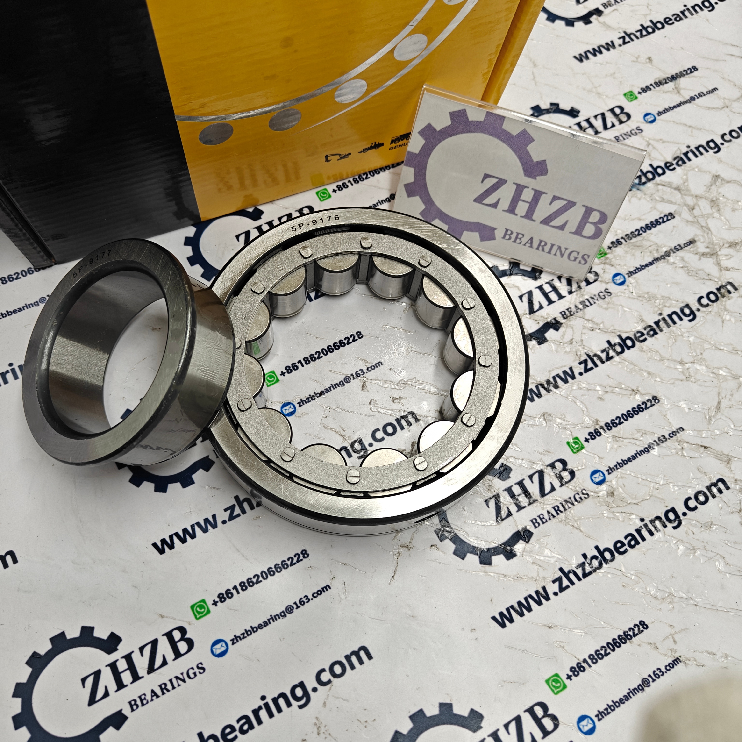 5P-9177 Separable Cylindrical Roller Bearing for Caterpillar Bulldozer D5 D6D Replacement Construction Machinery Spare Parts