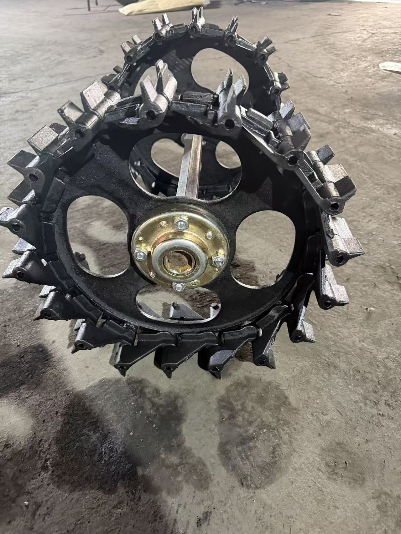 Removable Tooth Block Track Drive Sprocket For Mini Tracked Transporter, Track Driving Wheel For Remote Control Tracked Mower