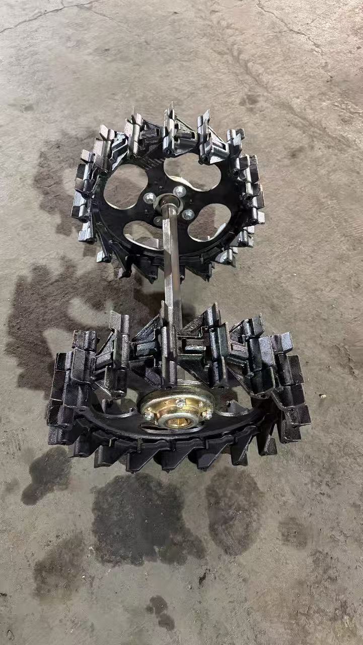 Removable Tooth Block Track Drive Sprocket For Mini Tracked Transporter, Track Driving Wheel For Remote Control Tracked Mower