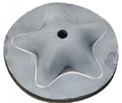 Circular Five-Star Anchor Plate