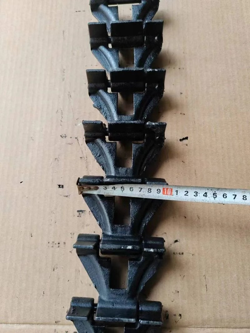 Metal Track Chain Assembly For Xiaohongniu Mini Power Tiller, 130mm/150mm Width Track Chain, Ductile Iron Drive Sprocket Tiller Spare Parts