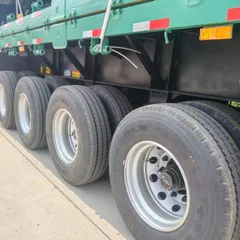 Heavy Duty Low Platform Semi Trailer for Excavator Delivery