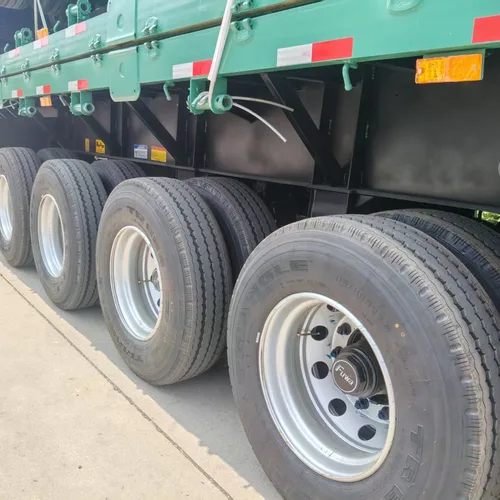 Heavy Duty Low Platform Semi Trailer for Excavator Delivery