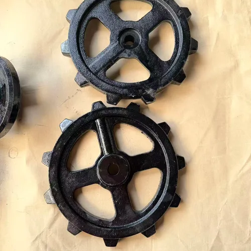 Track Support Roller For Remote Control Tracked Mower, Ductile Iron Idler Wheel OD 130mm & 160mm, Crawler Chassis Spare Parts