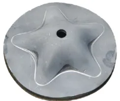 Circular Five-Star Anchor Plate