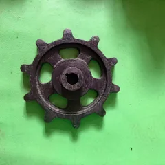 Track Drive Sprocket For Remote Control Tracked Mower, 10 Teeth 60 Pitch Ductile Iron Drive Gear With Taper Bore