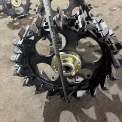 Removable Tooth Block Track Drive Sprocket For Mini Tracked Transporter, Track Driving Wheel For Remote Control Tracked Mower