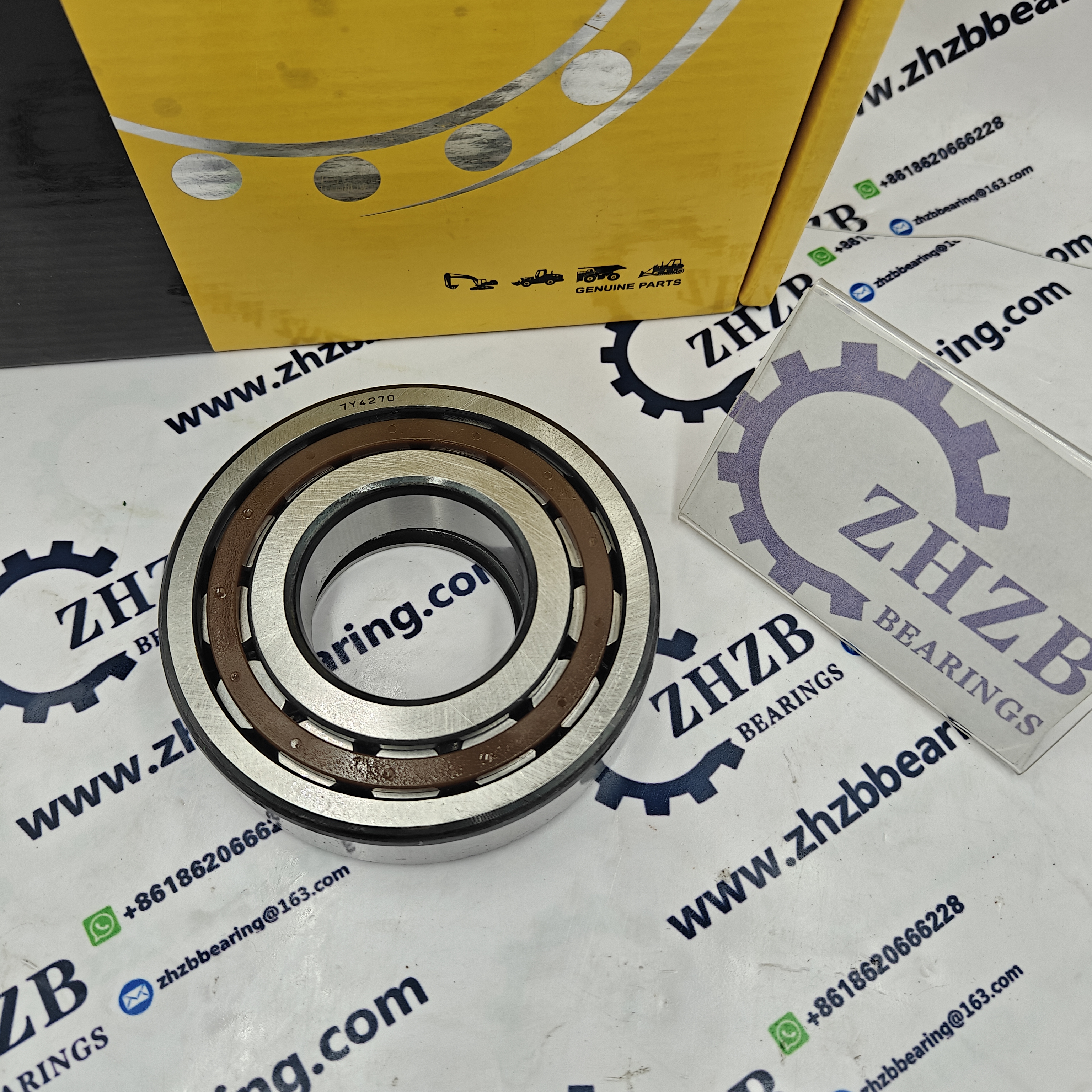 7Y4270 Separable Cylindrical Roller Bearing for Caterpillar Excavator Swing Motor E325B E330B E350 E375 Replacement Construction Machinery Spare Parts