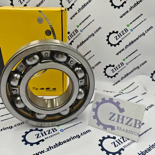 243-5220 Open Deep Groove Ball Bearing GCr15 Steel For Caterpillar C6.6 C7.1 C9 C13 C15 C18 Diesel Engine Replacement Spare Parts