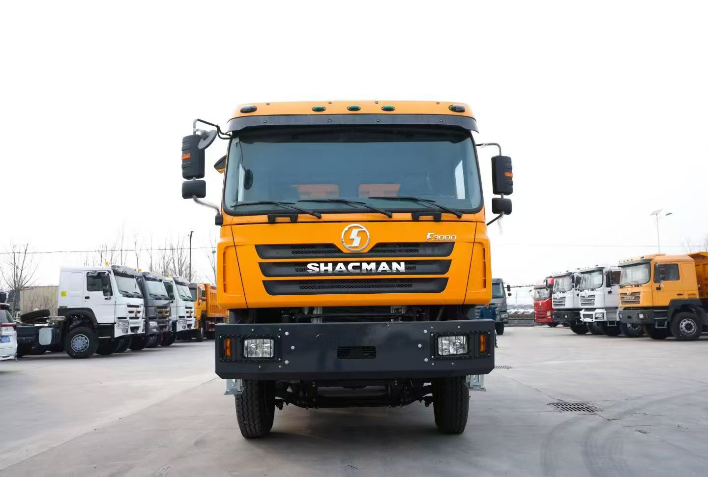 Shacman 6×4 380hp refurbished dump truck construction site mining tipper