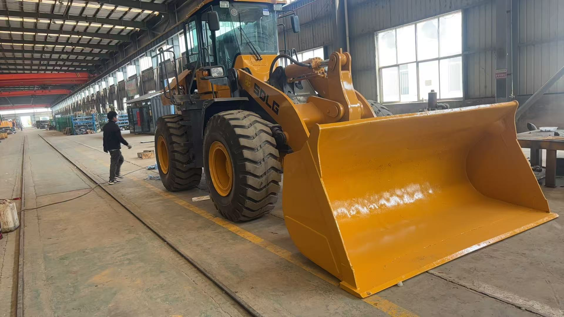 SDLG 953 Wheel Loader with Extended Boom