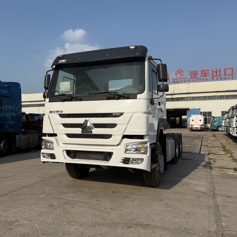 Refurbished HOWO 6x4 Tractor Head For Long Distance Cargo & Engineering Transport