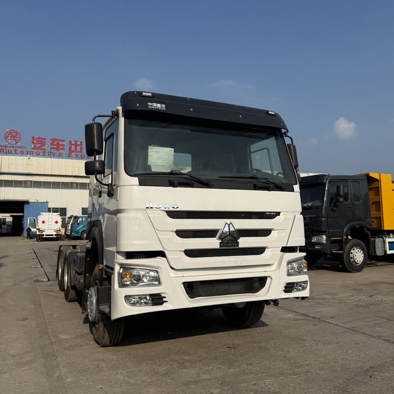 Refurbished HOWO 6x4 Tractor Head For Long Distance Cargo & Engineering Transport