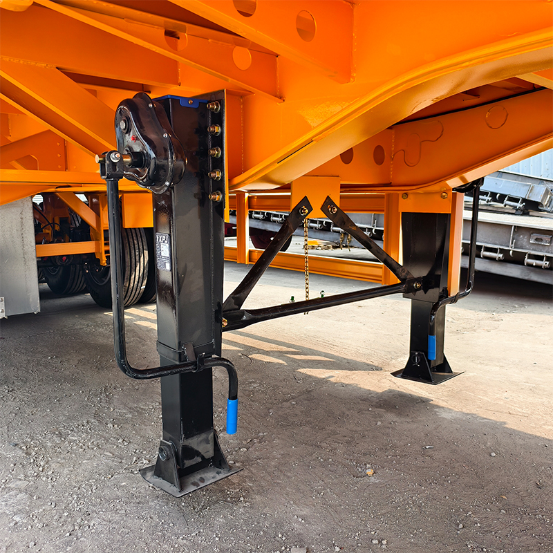 Heavy Duty 4 Axle Flatbed Semi Trailer Factory Direct Export For Africa
