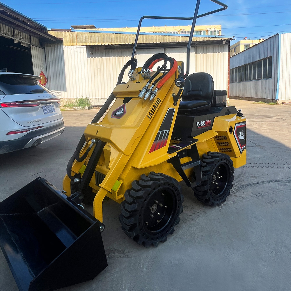 RW28‑7 Compact Wheel Skid Steer Loader ZONSENROTO 23HP Dual Cylinder Gasoline Engine EPA Euro V Certified Multi‑Attachments For Snow Removal Construction