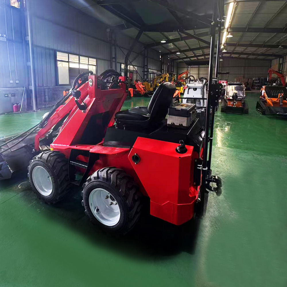 KOOP292 动力 RW28‑7 滑移装载机 1050kg 工作重量 360kg 额定容量 多功能市政园林农场应用