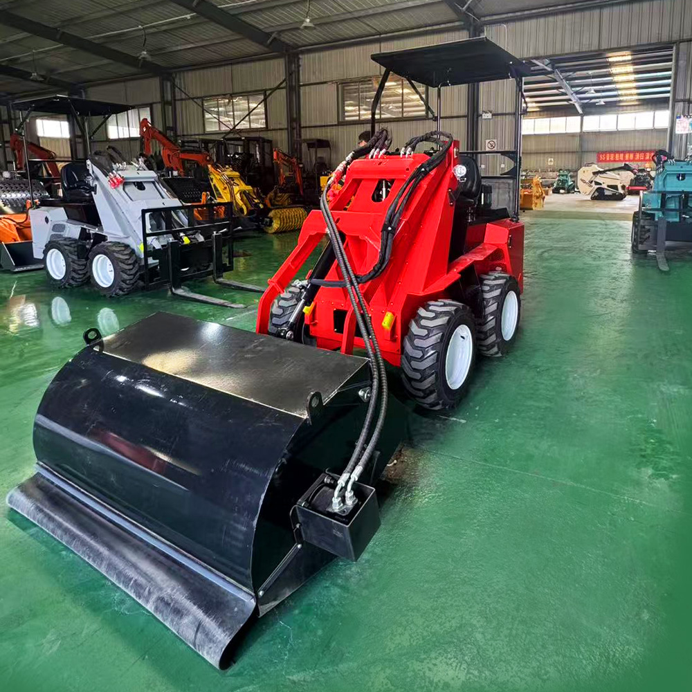 KOOP292 动力 RW28‑7 滑移装载机 1050kg 工作重量 360kg 额定容量 多功能市政园林农场应用