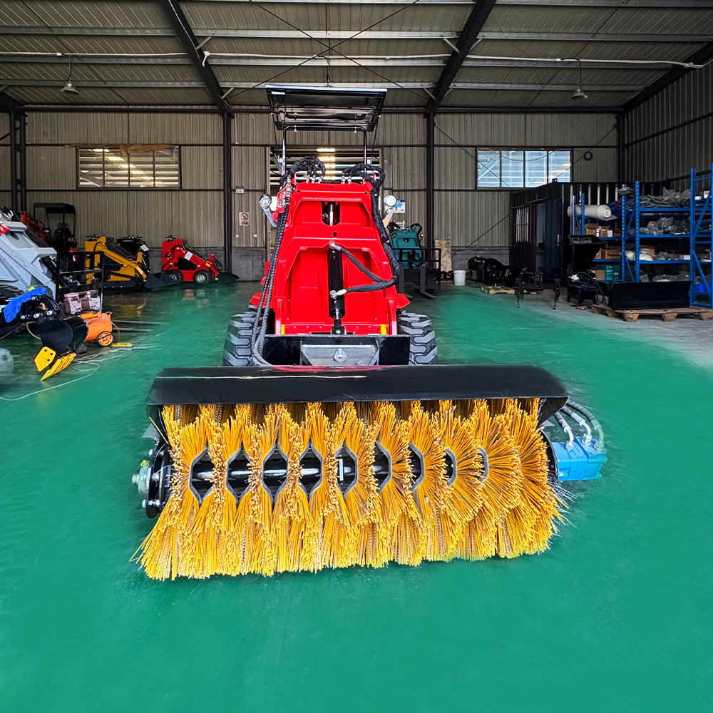 KOOP292 动力 RW28‑7 滑移装载机 1050kg 工作重量 360kg 额定容量 多功能市政园林农场应用