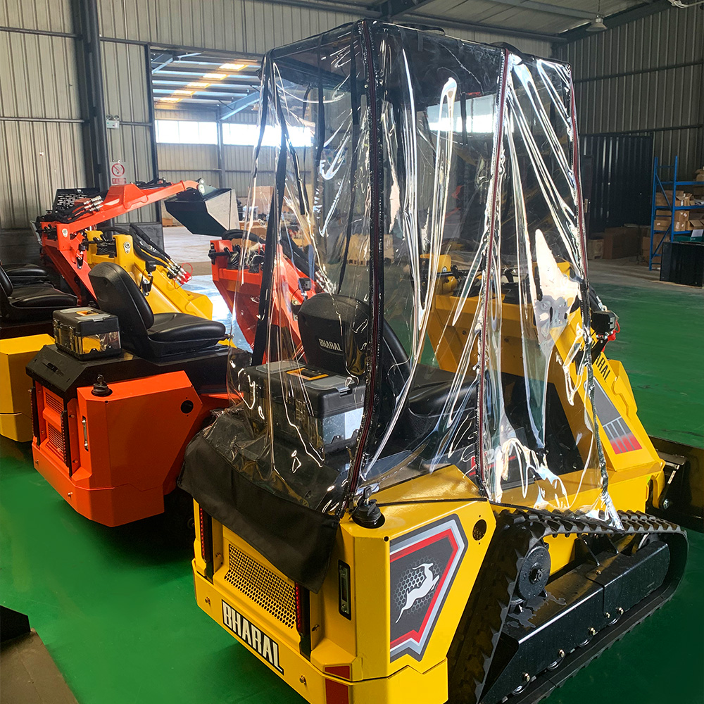 Cost‑effective RW28‑7 Mini Skid Steer Loader 20L Fuel & Hydraulic Tank 7km/h Travel Speed Small Construction Loading Machinery Ready Stock